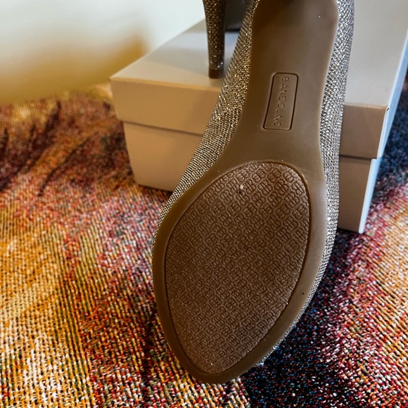 Bandolino Sparkling Open Toe Evening Shoe - Picture 4 of 5